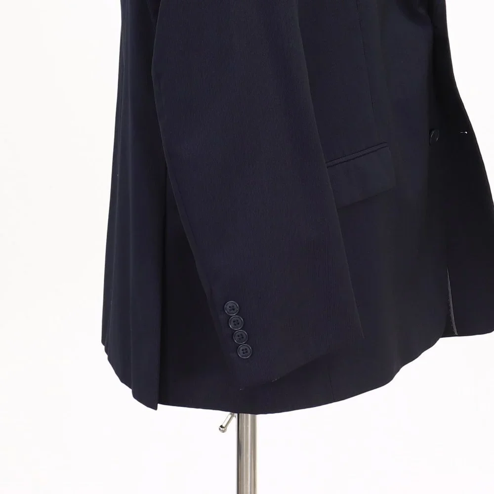 Marc Anthony 50R Navy Solid 2-Button Sport Coat Blazer Jacket V038